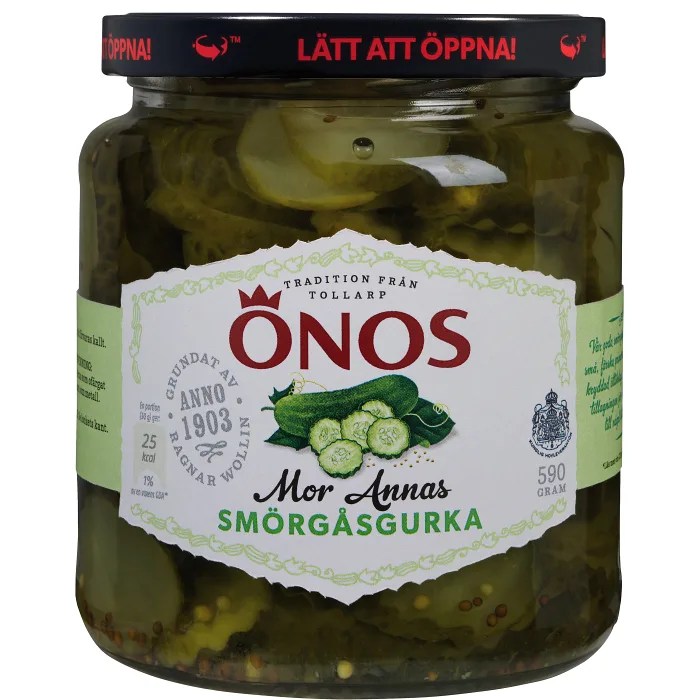 Smörgåsgurka Mor annas 590g Önos