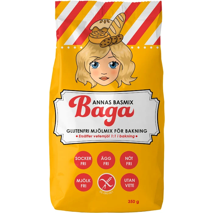 Annas Glutenfria Basmix 350g BAGA