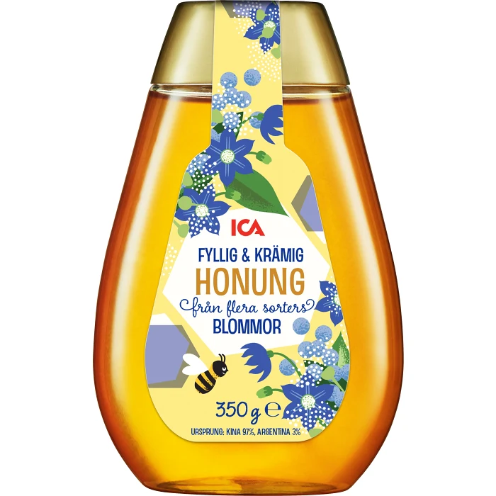 Honung Flytande flera sorters blommor 350g ICA