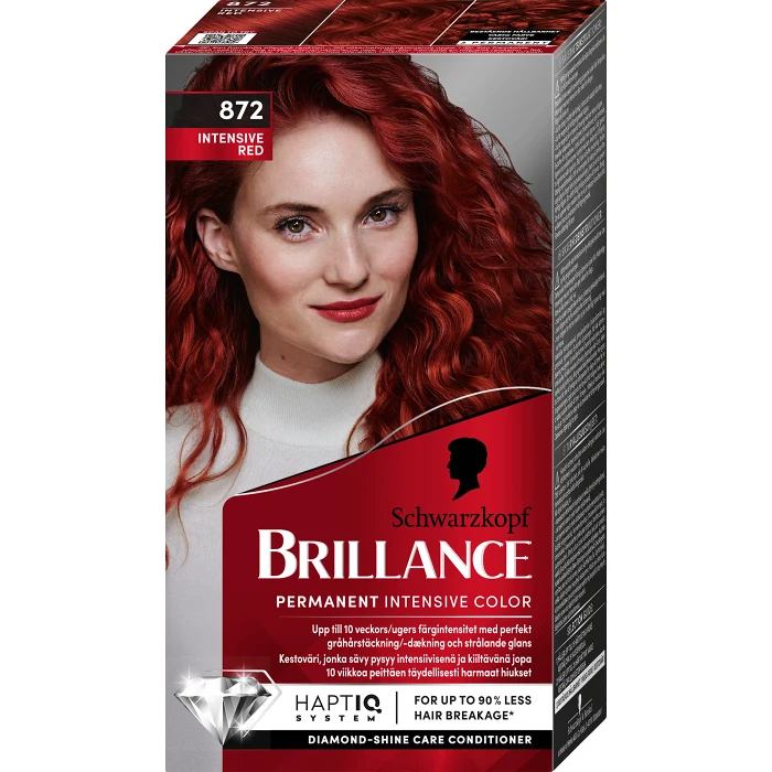 872 Intense red Hårfärg 1-p Brilliance Schwarzkopf
