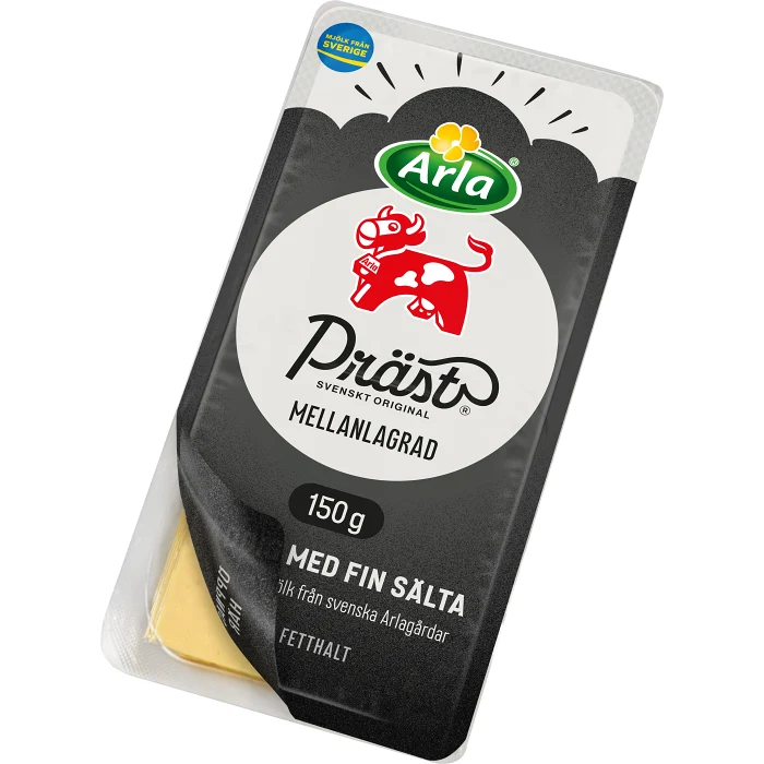 Präst mellanlagrad skivad 31% 150g Arla Ko