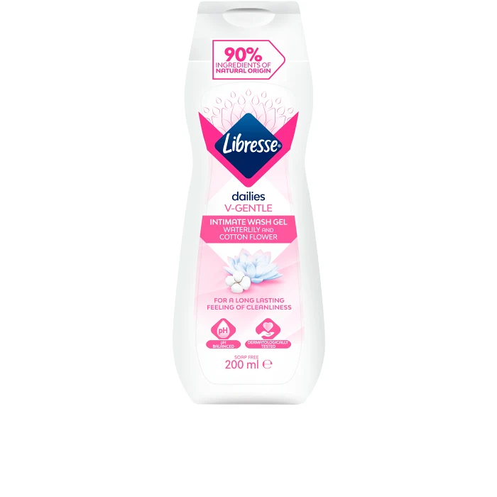 Intimtvätt Näckros & Bomullsblomma 200ml Libresse