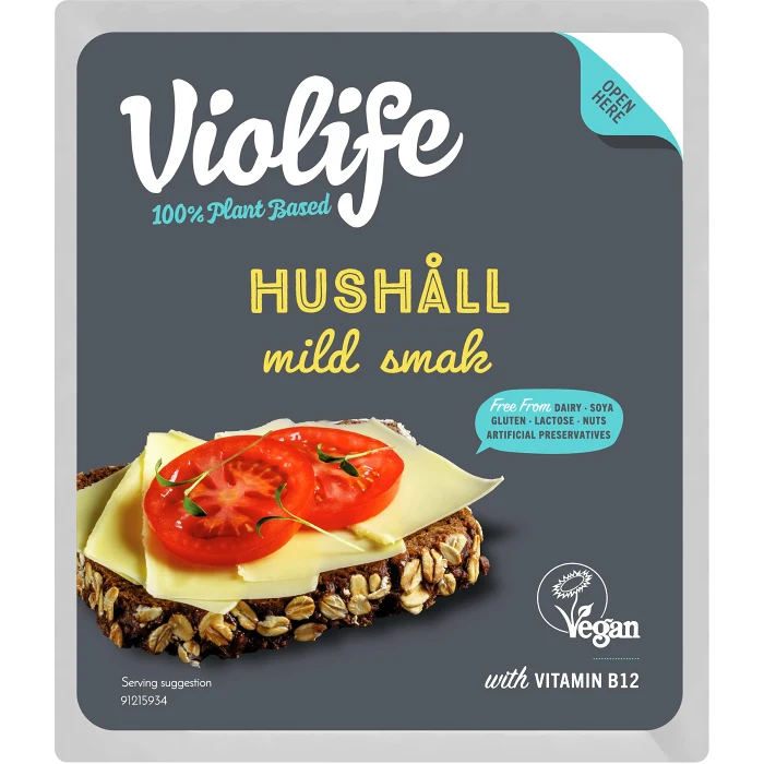 Pålägg hushåll vegan Glutenfri Laktosfri 200g Violife