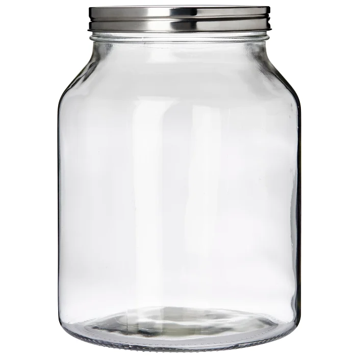 Glasburk med Silverlock 16x21cm ICA