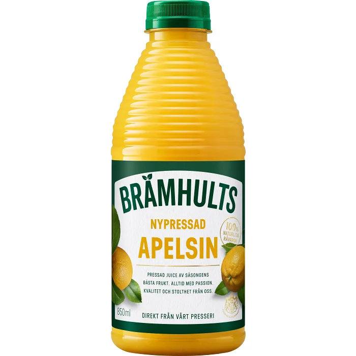 Apelsinjuice Nypressad 850ml Brämhults
