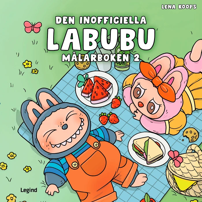 Den inofficiella Labubu-målarboken 2