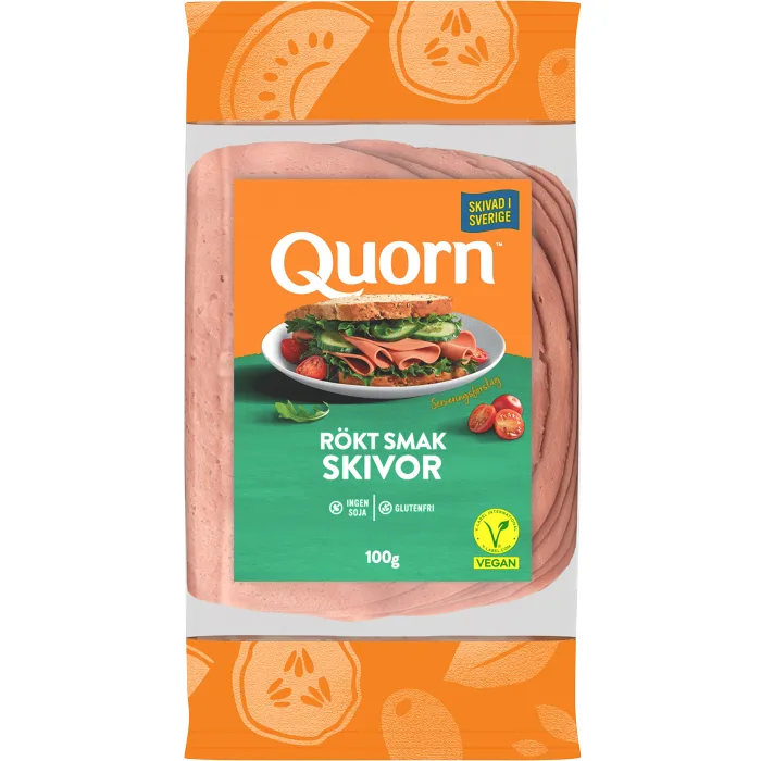 Veganskivor Rökt smak 100g Quorn