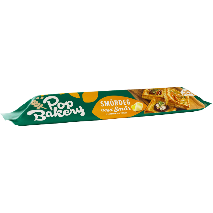 Smördeg Rektangulär 250g POP! Bakery
