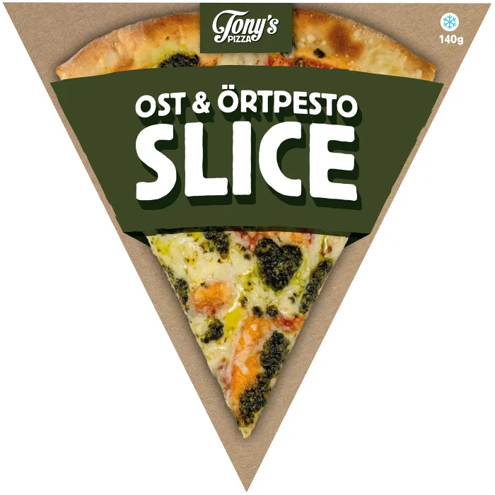 Pizzaslice Margherita 140g Tony´s pizza