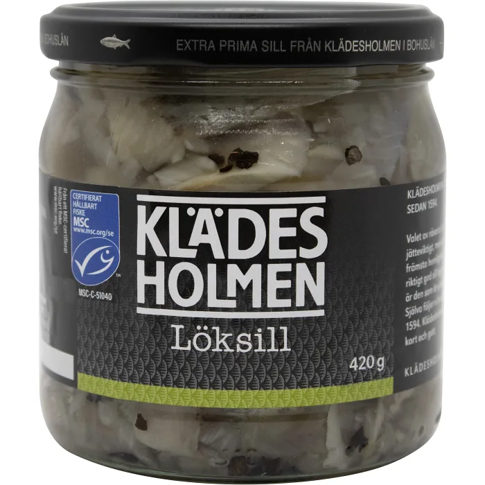 Löksill 420g Klädesholmen