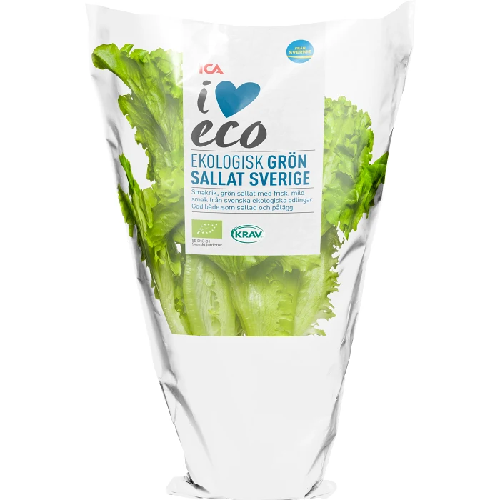 Grön kruksallat Ekologisk 1-p KRAV Klass 1 ICA