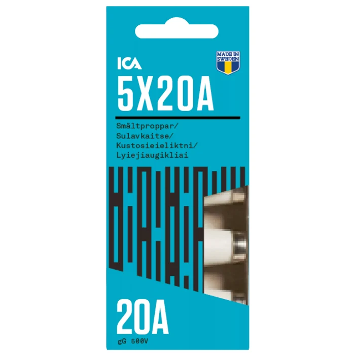 Säkringar 20A 5p ICA