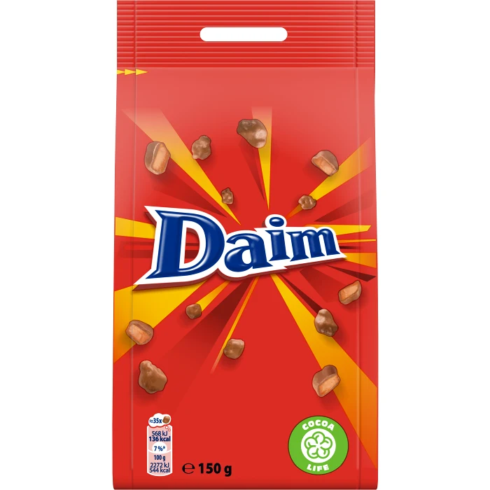 Chokladpåse Dragee 150g Daim