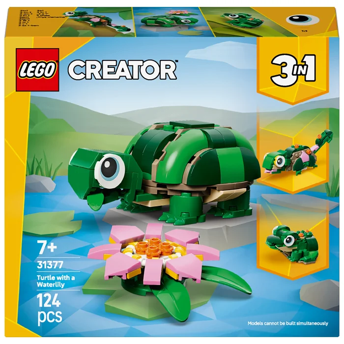 LEGO Creator Sköldpadda med näckros 31377