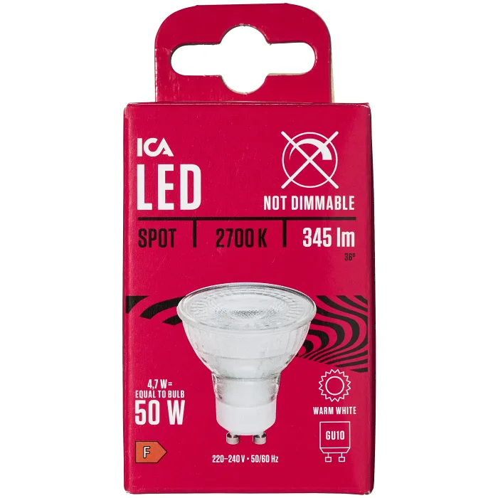 LED Spot GU10 390lm(50W) ICA