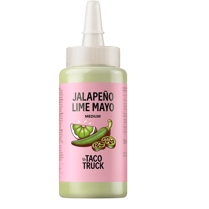 Jalapeno Lime Mayo 200ml El Taco Truck