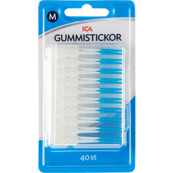 Gummistickor 40-p ICA
