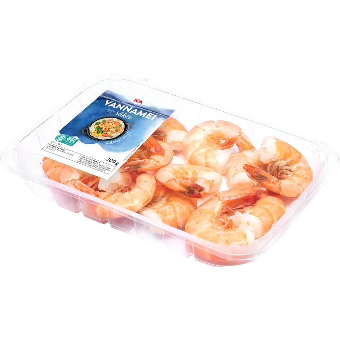 Vannameiräkor Färska 300g ICA