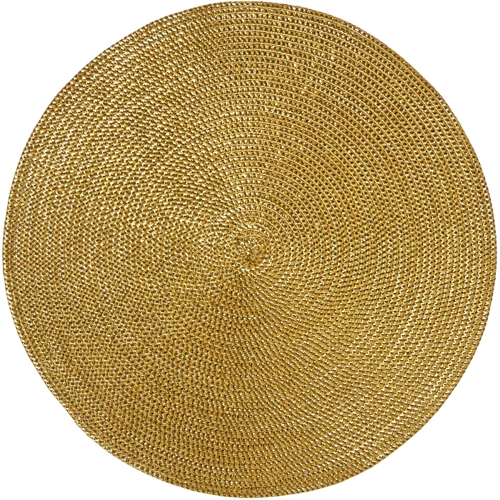 Tablett Ines Guld D:38cm ICA