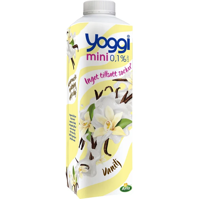 Yoghurt Mini Vanilj 0,1% 1000g Yoggi®