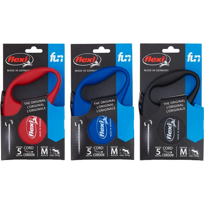 Hundkoppel Flexi Fun M 1-p Best Friend