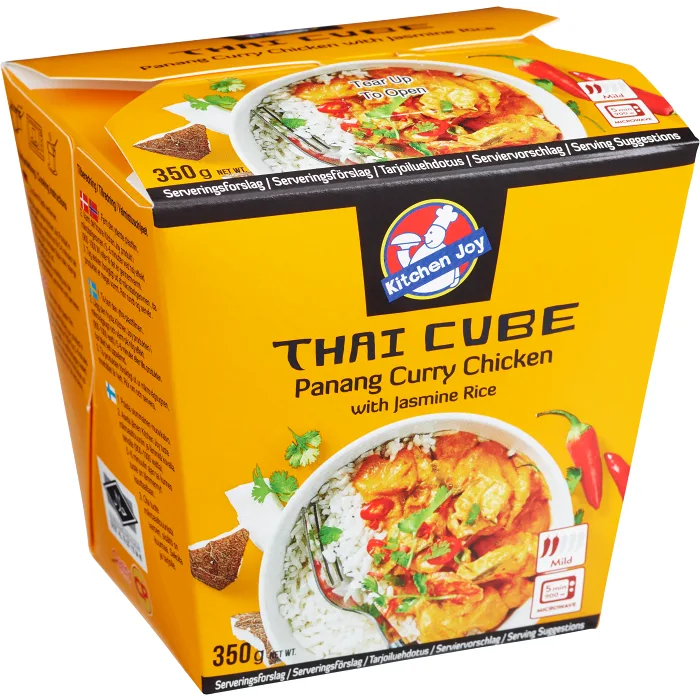 Thai cube panang curry chicken 350g Kitchen Joy