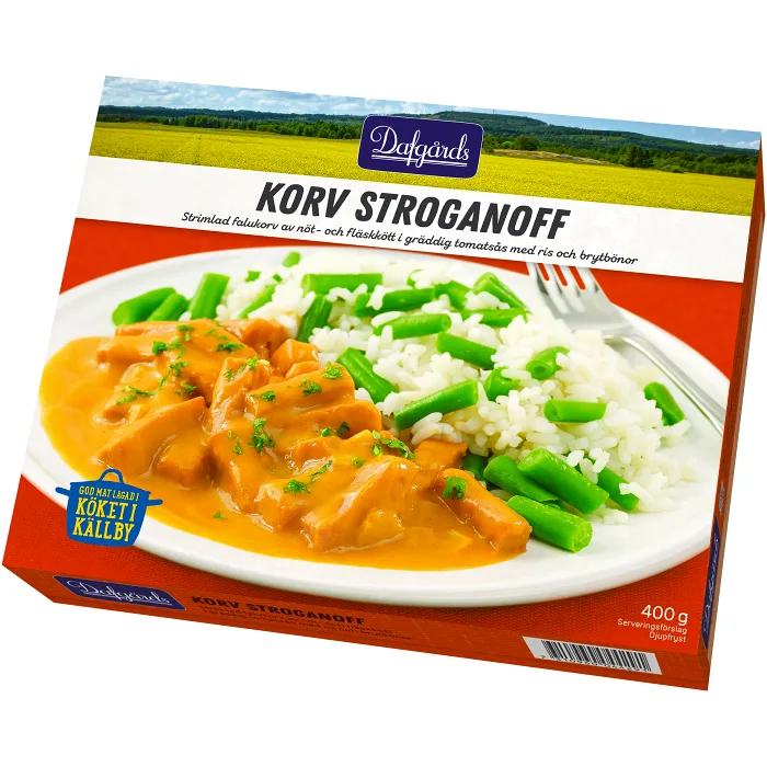 Korv stroganoff 400g Dafgårds