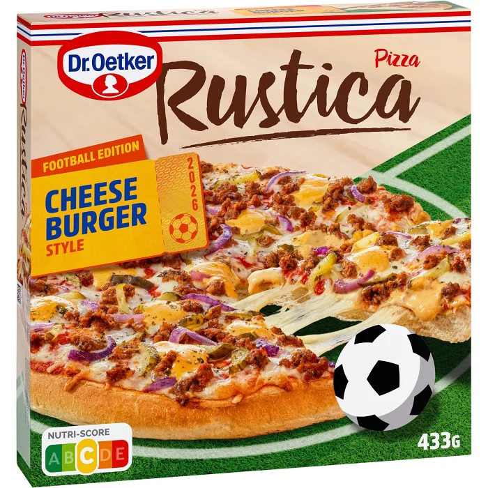 Pizza Rustica Cheeseburger style 433g Dr.Oetker
