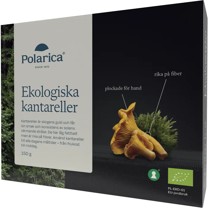 Kantareller ekologiska 150g Polarica