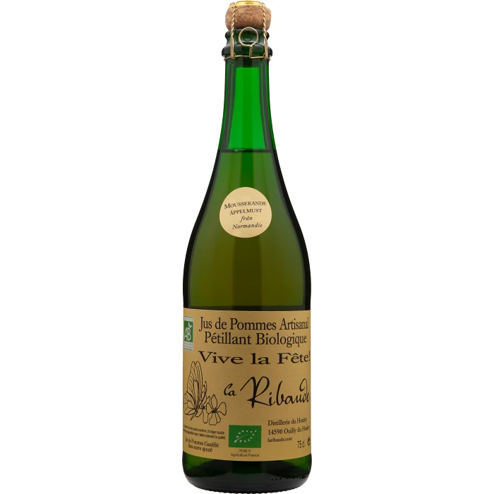 Äppelmust Mousserande 75cl La Ribaude