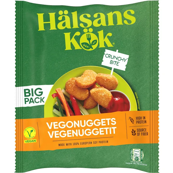 Plant-based Nuggets 700g Hälsans Kök