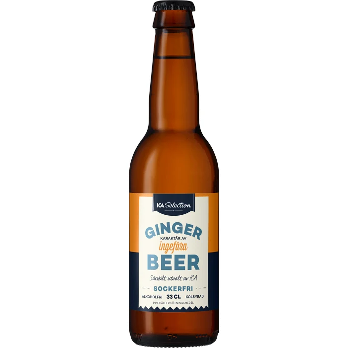 Ginger Beer light Alkoholfri 33cl ICA Selection