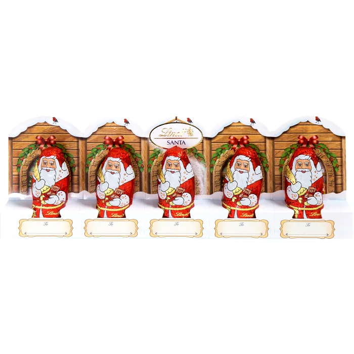 Chokladtomtar Santa Mini 50g Lindt