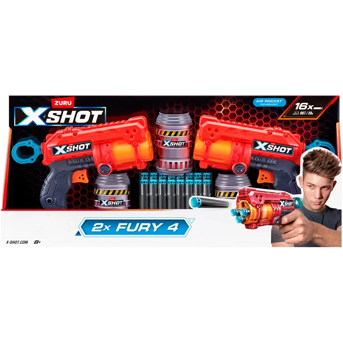 XSHOT Fury 4 2-p