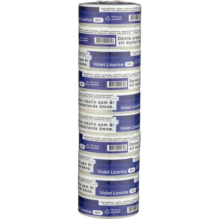 Zyn Violet Licor 9mg S3 Stock