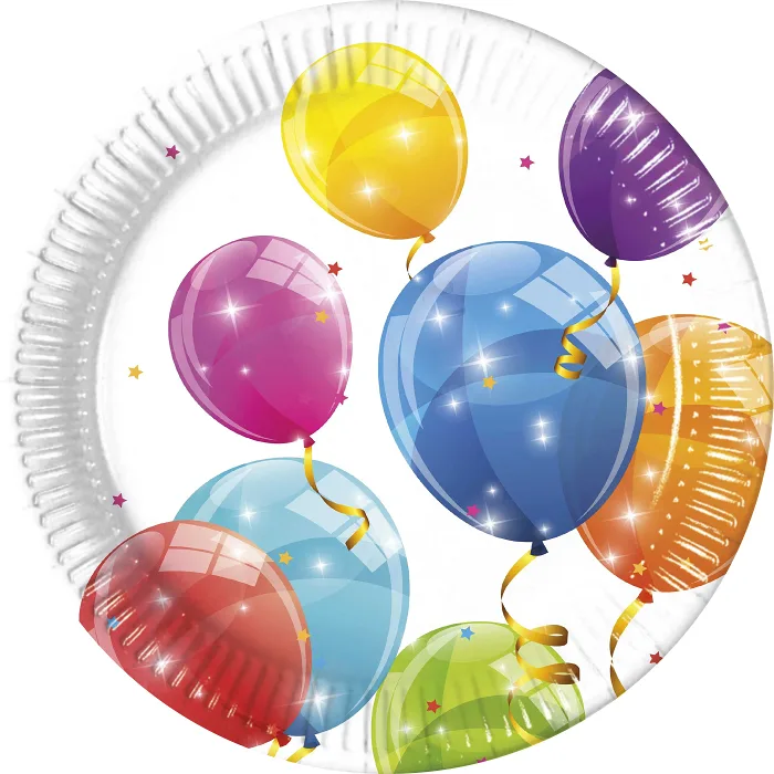 Tallrik 23cm Ballong 8-p