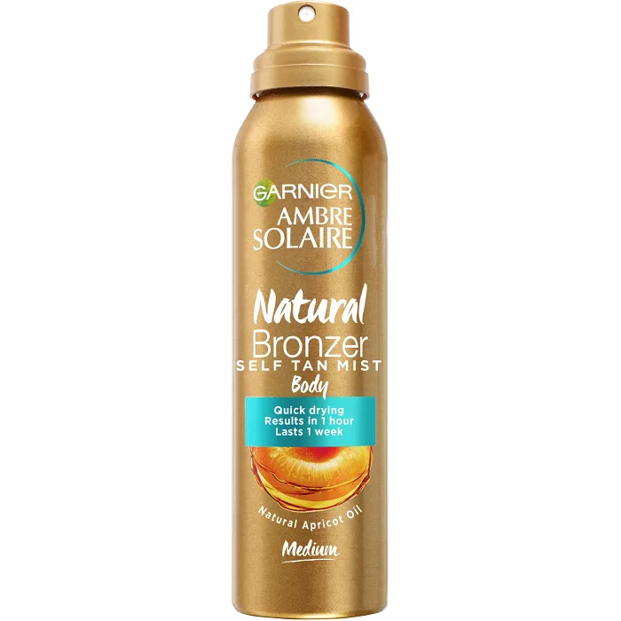 Bronzer Natural Self tan Mist body 150ml Ambre Solaire