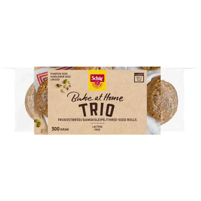 Trio frukostbröd glutenfri 300g Schär