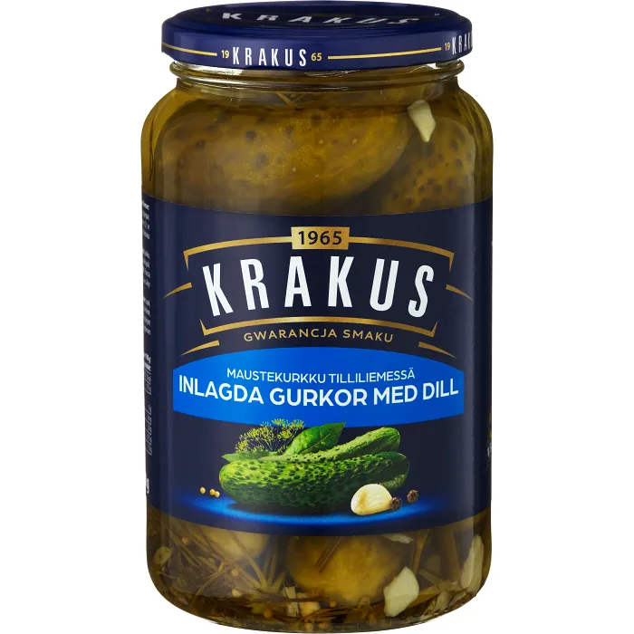 Gurka med Dill 450g Krakus