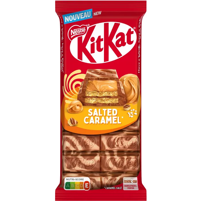 Chokladkaka KitKat Salted Caramel 99g Nestle