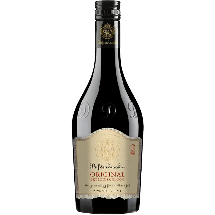 Glögg 2,25% Ekologisk 750ml Dufvenkrooks