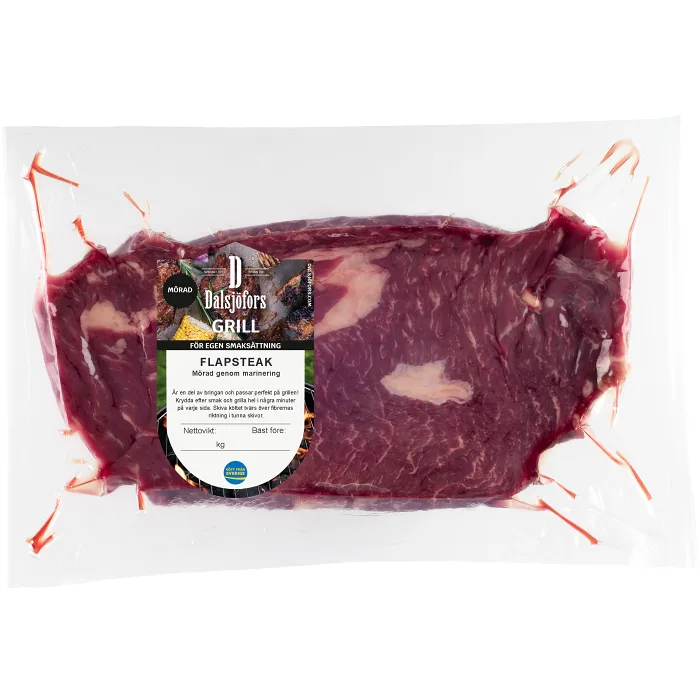 Flapsteak marinerad ca 650g Dalsjöfors Kött