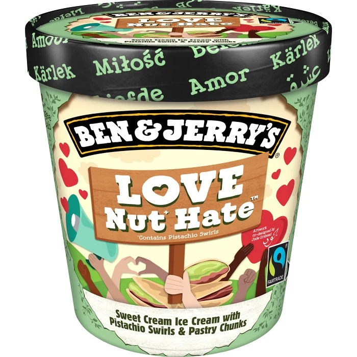 Dessertglass Love nut hate 465ml Ben & Jerrys
