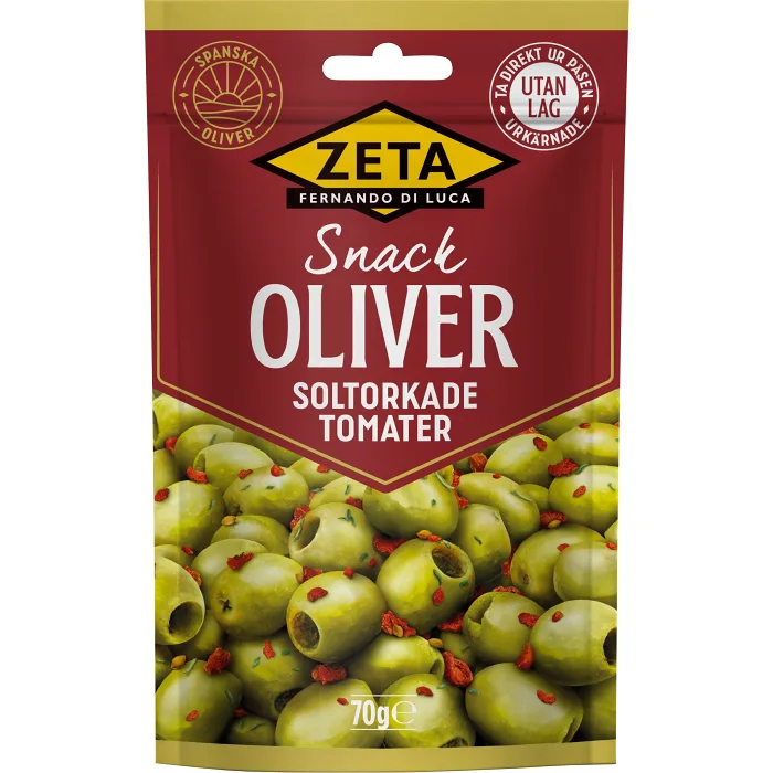 Snackoliver Soltor 70g Zeta