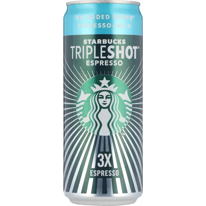 Kaffedryck Tripleshot Espresso Osötat 300ml Starbucks®