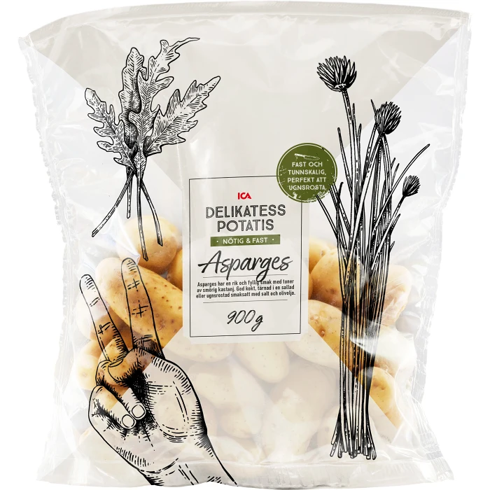 Delikatess Asparagespotatis 900g Klass 1 ICA