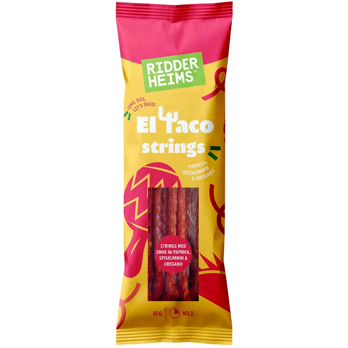 Ölkorv El Taco Strings 85g Ridderheims