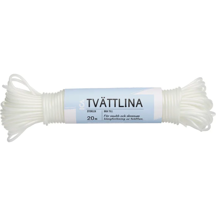 Tvättlina 20m ICA