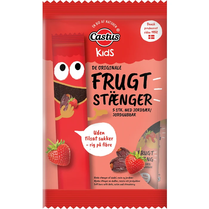 Fruktstång Jordgubb 5-p Castus
