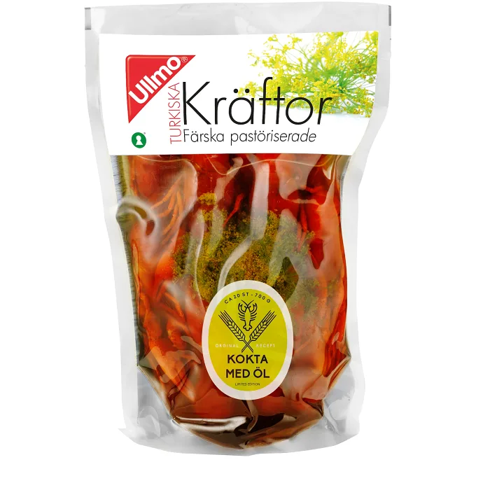 Kräftor Färska Turkiska Kokta med öl 700g Ullmo